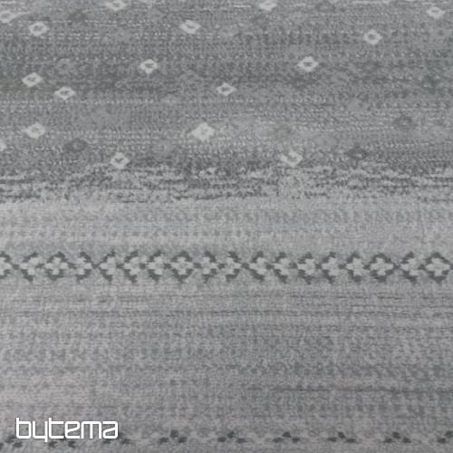 moderan tepih FONT sivo zelena
