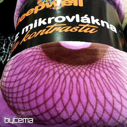Ovčji pokrivač - ljubičasti balon