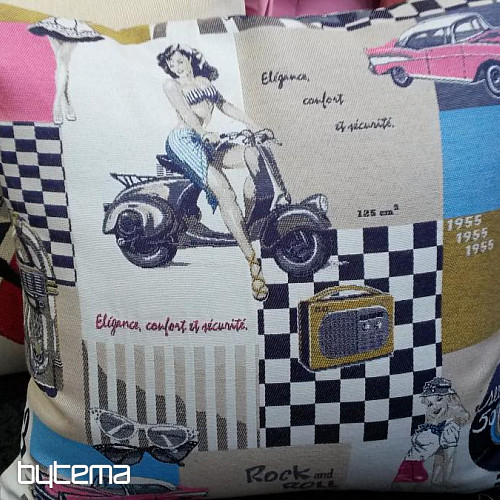Ukrasni jastuk SKUTRY RETRO dizajn