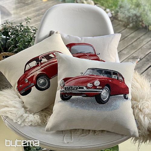 Navlaka za jastuk VW BUBA CRVENA