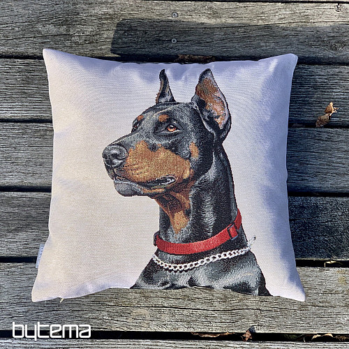 Tapiserijska jastučnica Doberman