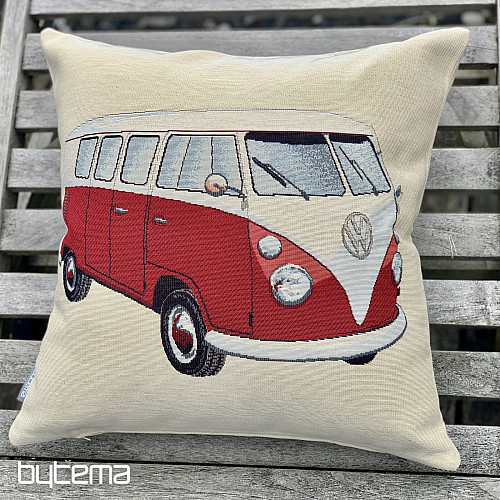 Navlaka za jastuk VW BUS CRVENA