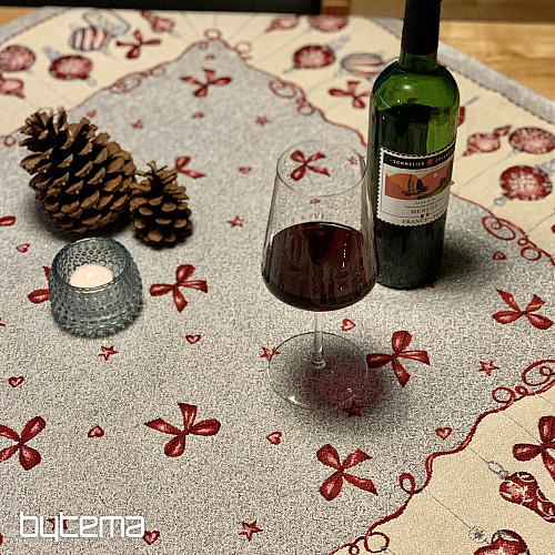 Božićni goblen stolnjak NOEL