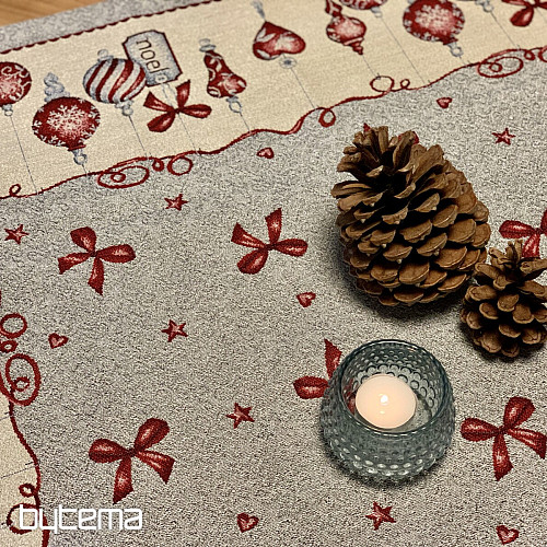 Božićni goblen stolnjak NOEL