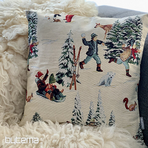 SKIERS navlaka za jastuk