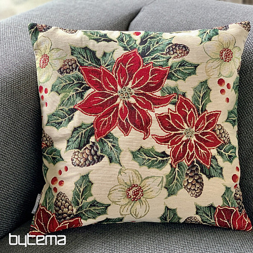 Božićna navlaka za tapiseriju BOŽIĆNE RUŽE BARDI