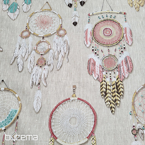 Dekorativna tkanina DREAMCATCHER lan
