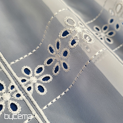 Vitražna zavjesa GERSTER 11539/0001 bijela