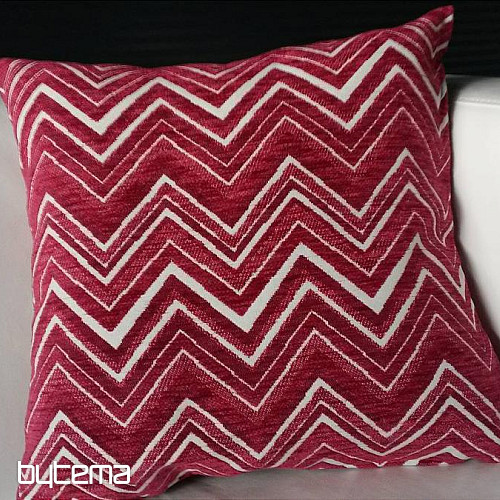 ZIG ZAG ružičasta ukrasna navlaka za jastuk
