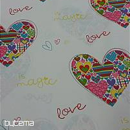 Dekorativna tkanina LOVE