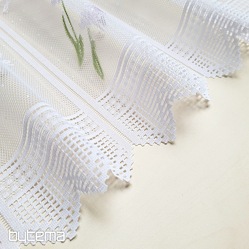 Moderna žakard zavjesa za vitraž LAVANDA NOVO