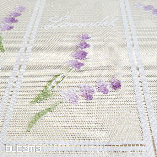 Moderna žakard zavjesa za vitraž LAVANDA NOVO