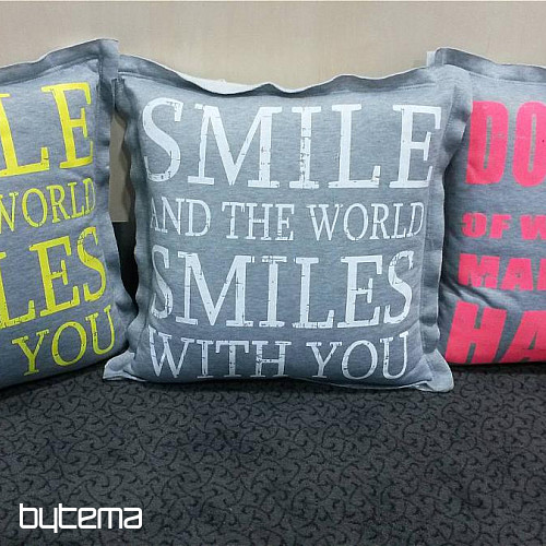 SMILE roza navlaka za jastuk