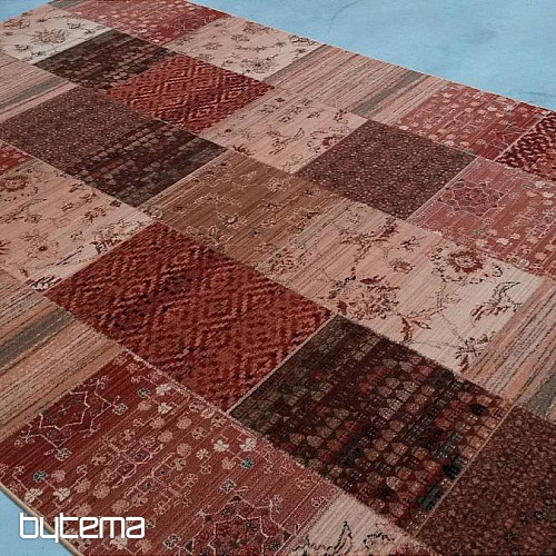Luksuzni vuneni tepisi KASHQAI PATCHWORK krem boje