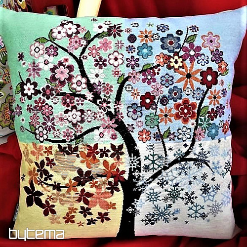 Navlaka za jastuk od tapiserije TREE 4 SEASONS