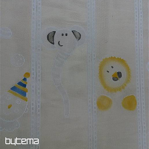 Dječja zavjesa za vitraž CIRKUS