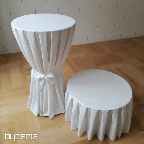 Moderna jednobojna tkanina COSMOS bijela 145 cm
