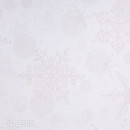Dekorativna žakard tkanina FLAKES II. prirodno srebro