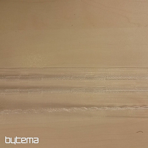 Lepršava vrpca za zavjese 8 cm, 1:1,5