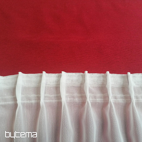 Lepršava vrpca za zavjese 8 cm, 1:1,5