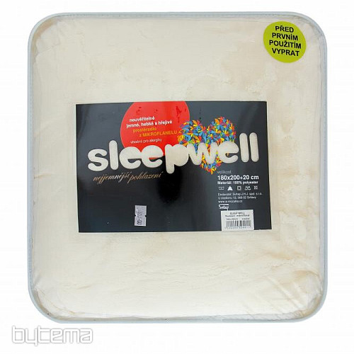 Mikro flanelska ploča SLEEP WELL MOON GLITTER