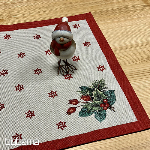 Goblen stolnjak i šal BOŽIĆNA SVIJEĆA