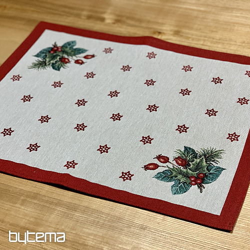 Goblen stolnjak i šal BOŽIĆNA SVIJEĆA