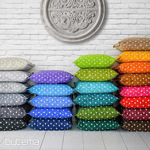 Dekorativna tkanina s točkicama NEO tamno siva 802