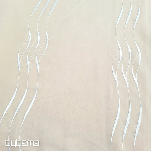 Vezena luksuzna bijela zavjesa GERSTER 195/0001