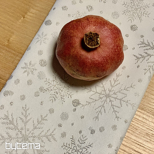 Božićna postavka stola FLOKKA I srebrna