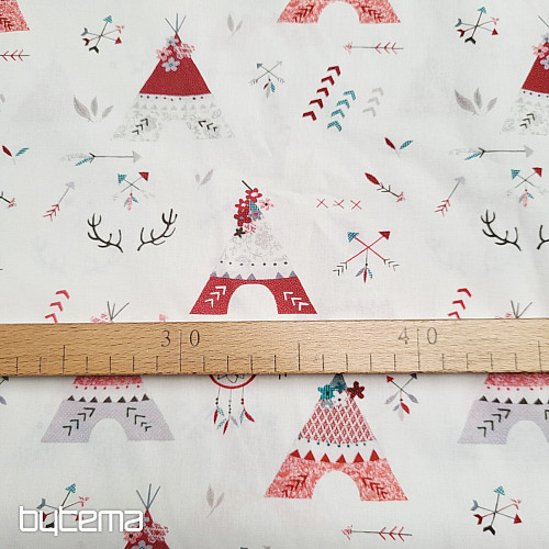 Pamučna tkanina INDIJSKI TEEPEE