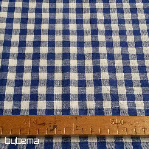 Dekorativna tkanina KANAFAS plava 1 cm
