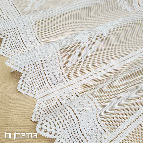 Moderna jacquard zavjesa za vitraž LAVANDA A370601