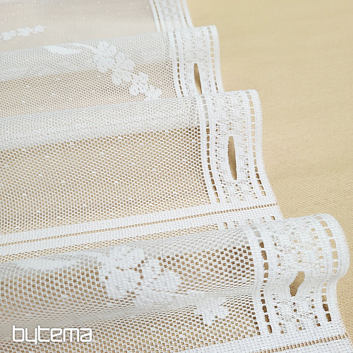 Moderna jacquard zavjesa za vitraž LAVANDA A370601