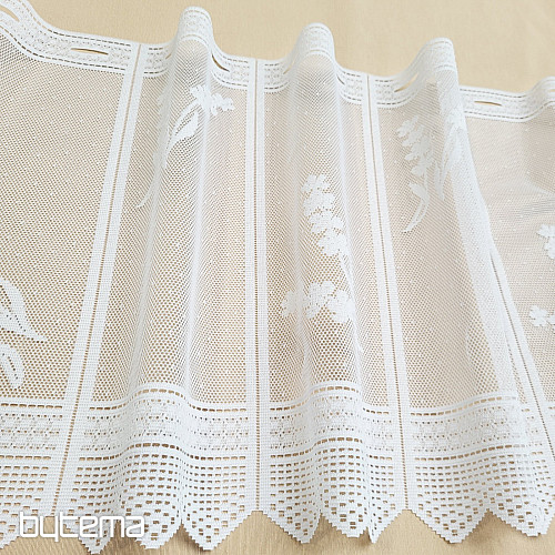 Moderna jacquard zavjesa za vitraž LAVANDA A370601