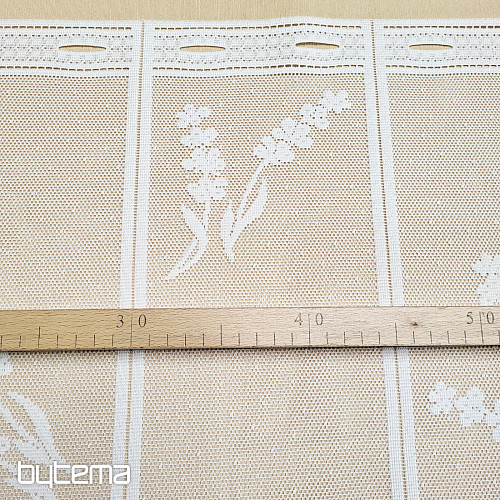 Moderna jacquard zavjesa za vitraž LAVANDA A370601