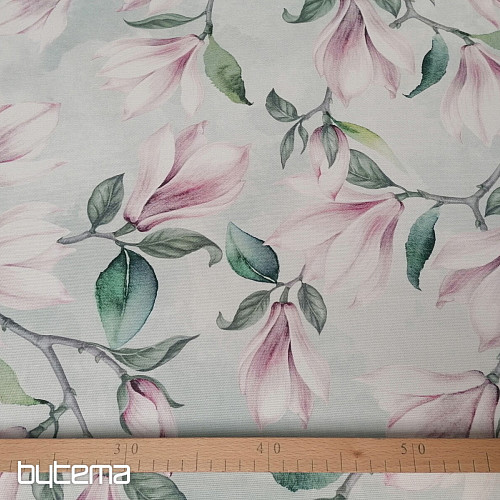 Dekorativna tkanina MAGNOLIA zelena