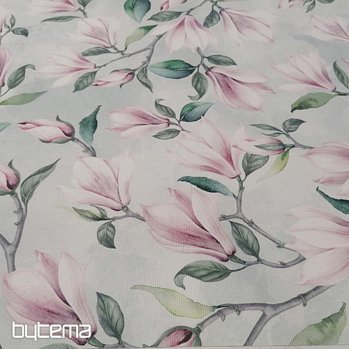 Dekorativna tkanina MAGNOLIA zelena