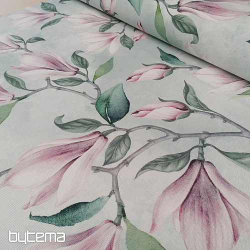 Dekorativna tkanina MAGNOLIA zelena