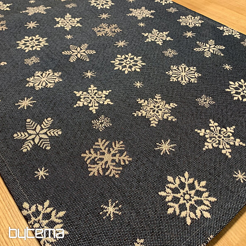 Goblen stolnjak, šal Blue flake
