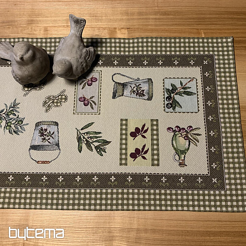 Goblen stolnjak, šal OLIVE