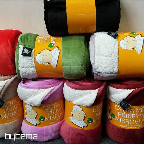 Deka od mikrovlakana EXTRA SOFT SHEEP šav HALLOWN