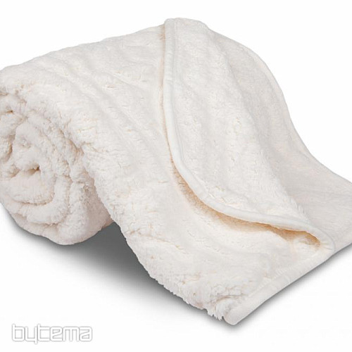 Deka od ovčje kože - 150x200 krem