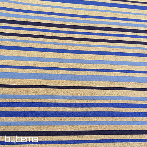 Dekorativna tkanina STRIPE plava