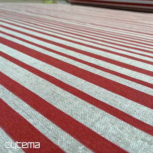 Dekorativna tkanina STRIPE bordo