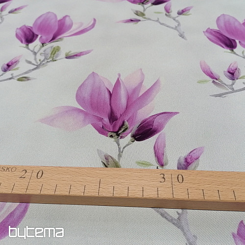 Dekorativna tkanina BLACK OUT MAGNOLIA