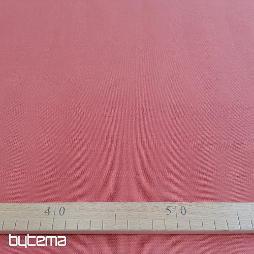 Pamučna tkanina UNI CORAL grubi pamuk 220g