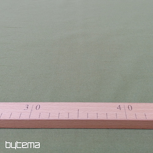 Pamučna tkanina UNI KHAKI grubi pamuk 220g