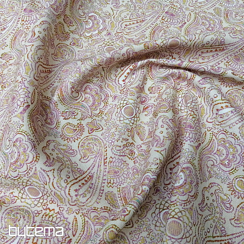 Dekorativna tkanina KASHMIR pink