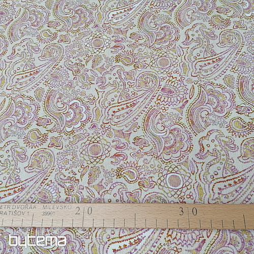 Dekorativna tkanina KASHMIR pink